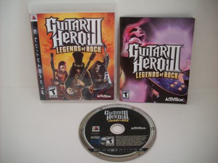 Guitar Hero III: Legends of Rock - PS3 Game